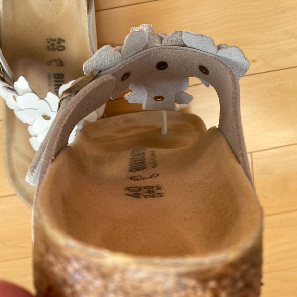 Birkenstock Gizeh Flower Size 40 EUC - Picture 7 of 12